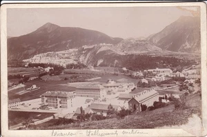 Carte de cabinet Briançon Hautes-Alpes Caserne de Ste Catherine Fort Militaire - Picture 1 of 1
