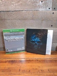 Tom Clancy’s Ghost Recon Breakpoint Ultimate Steel book Edition Xbox One No Disc - Picture 1 of 3