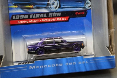 Mercedes 380 1999 serie Hot Wheels Final Run Sel como nuevo en caja j Foto 1 de 2