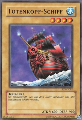 YuGiOh Totenkopf-Schiff (V.1) PSV-DE092 Common NM 1st - Bild 1 von 2