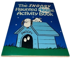 The Snoopy Haunted House Activity Malbuch UNBENUTZT 1979 Peanuts Halloween - Bild 1 von 3