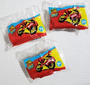 Juego de 3 juguetes de comida para niños Wendy’s Sonic Cycles 1996 - Imagen 1 de 9