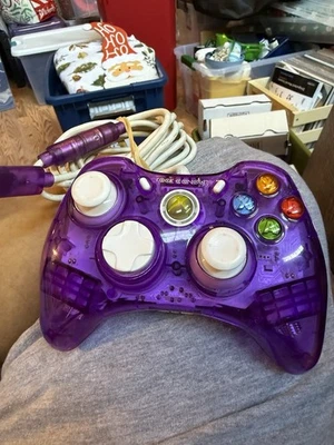 Rock Candy Xbox 360 Wired Controller Purple  - Image 1 of 4
