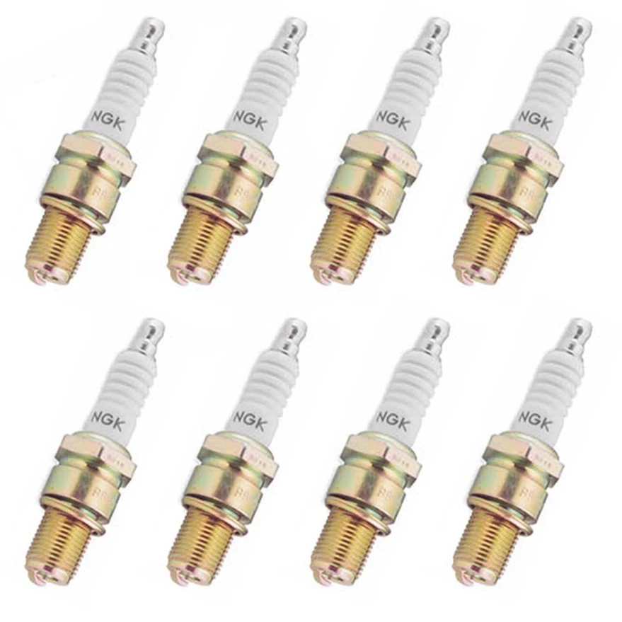 Set of NGK G-Rated Sparkplug B8EG 8 pcs for Motorcycle - Image 1 of 1