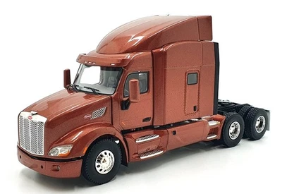 WSI Models 1/50 Scale Model Truck 33-2024 - Peterbilt 579 6X4 - Brown - Image 1 of 4