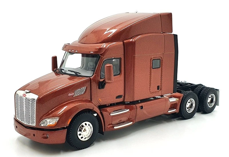 WSI Models 1/50 Scale Model Truck 33-2024 - Peterbilt 579 6X4 - Brown - Image 1 of 4