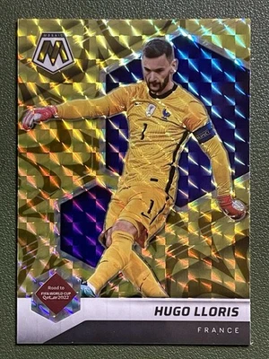 2021-22 Panini Mosaic FIFA Road To World Cup Hugo Lloris Reactive Gold Prizm #5 - Image 1 of 2