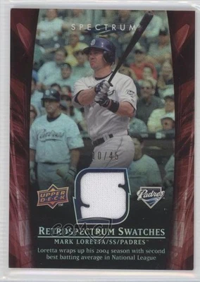 2008 Upper Deck спектр ретроспектр образцы красный /45 Mark Loretta #RS-ML2 - Изображение 1 из 2