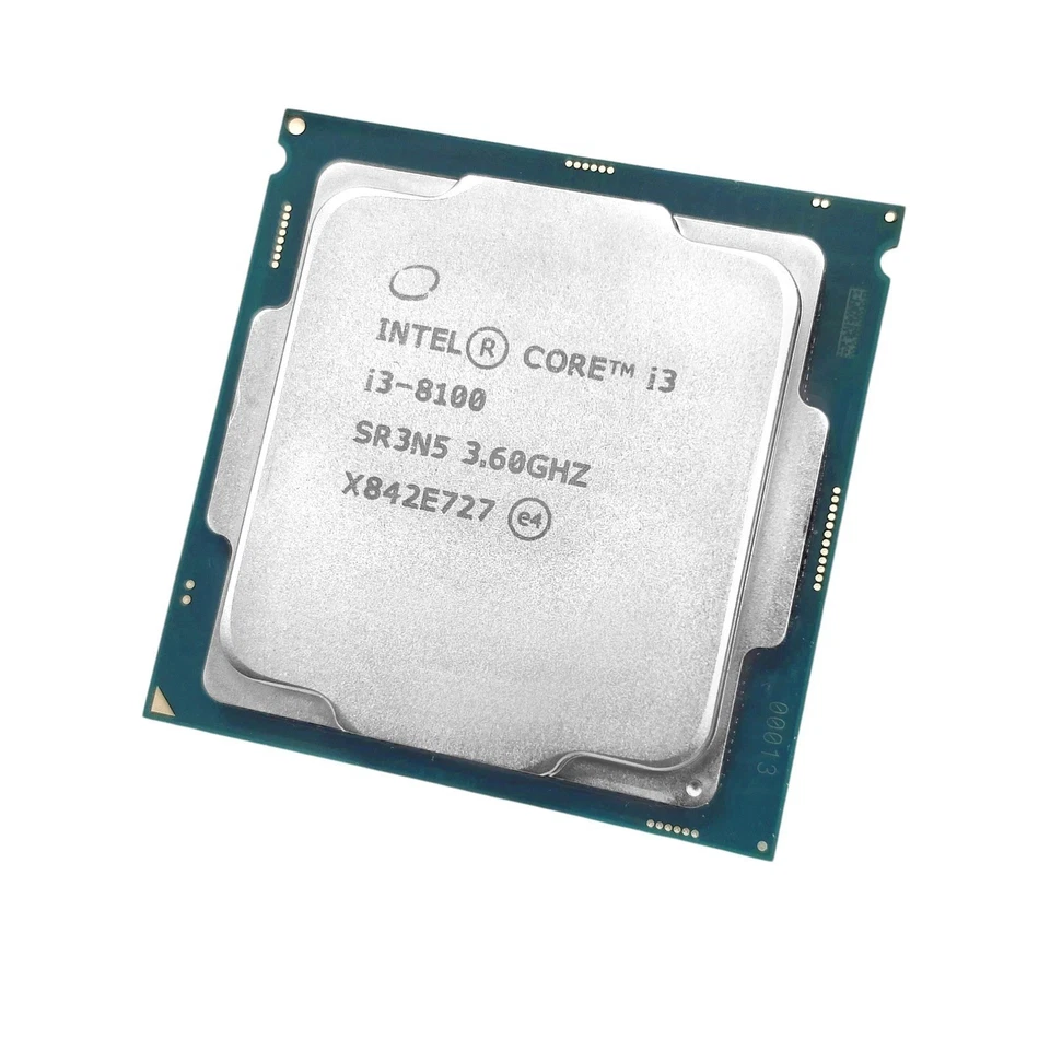 Intel Core i3-8100 4C/4T 3,60GHz LGA1151 CPU 65W SR3N5 - Bild 1 von 1