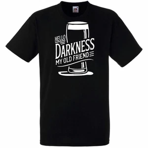 Camiseta Guinness hello dark my old friend - Imagen 1 de 1