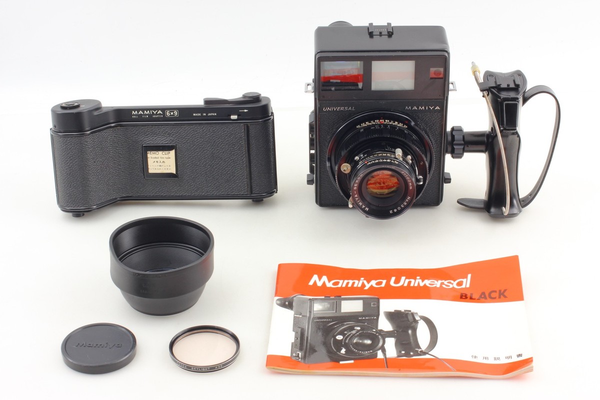MAMIYA UNIVERSAL 6×9 フィルムカメラ 二万円台ではじめる6×9フィルム！【マミヤユニバーサルプレス