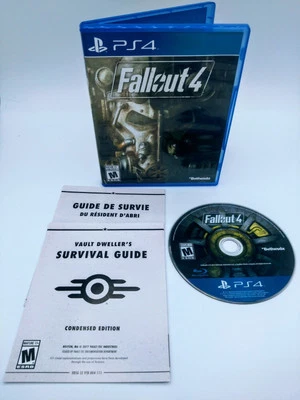 Fallout 4 PS4 PlayStation 4 CIB COMPLETE Map- Inserts Included - Image 1 of 3