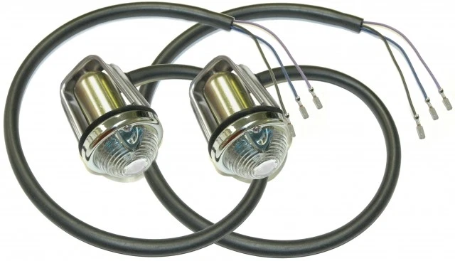 Conjunto de lámpara Corvette C3 1955-57 par preensamblado intermitente estacionamiento delantero Foto 1 de 1