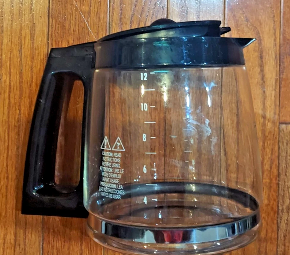 Hamilton Beach 12 cup Replacement Carafe compatable 49980A, 49980Z, 49983, 49618 - Image 1 of 1