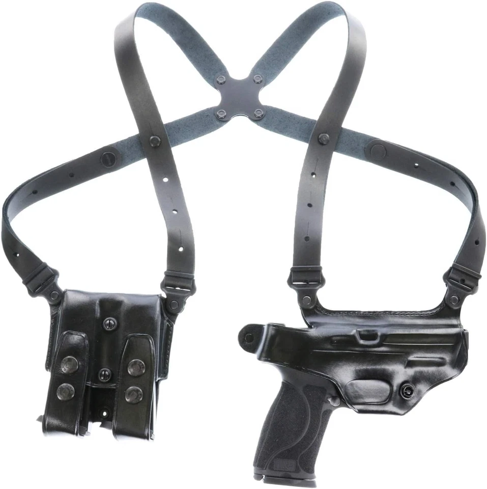 Galco Miami Classic Shoulder Holster for 1911 5" Black RH MC212B - Image 1 of 1