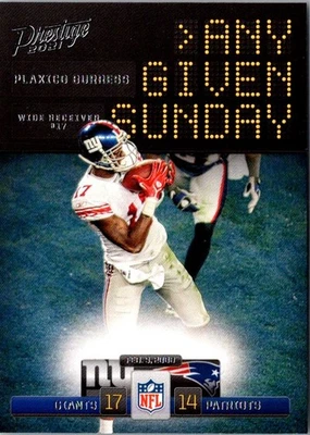 2020 Panini Absolute Fantasy Flashback Plaxico Burress Football Card - Image 1 of 2