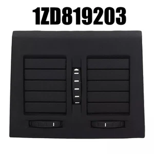 For Skoda Octavia Rear Center Air Conditioning Vent Outlet Plastic Black - Picture 1 of 12
