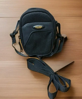Kodak Point & Shoot Digital Camera Case Padded Bag Black Nylon 5" X 4"  - Image 1 of 4