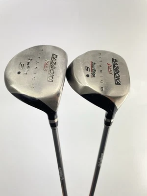 Tour Edge Bazooka Fairway Set 3&5 Regular Flex Graphite /Right /New Grips /27821 - Image 1 of 4