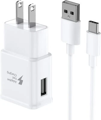 Cargador rápido original Samsung Galaxy S24 S23 S22 S21 S20 S10 15W y cable USB-C Foto 1 de 4