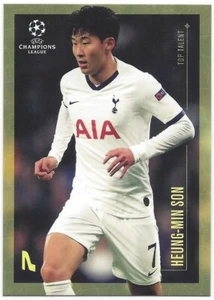 2020 Topps Lionel Messi Champions League Top Talent Heung-Min Son Tottenham - Bild 1 von 2