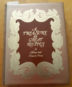 A Treasury of Great Recipes by Vincent Price Stated Fifth Printing 1965 Cookbook - Picture 1 of 19