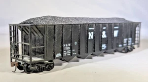 Ho Roundhouse Norfolk & Western, N&W 77928, 5-Bay Rapid Discharge Coal Hopper - Picture 1 of 6