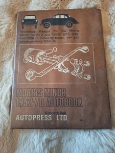 Morris MINOR AUTOBOOK 1952-1970 - Picture 1 of 6