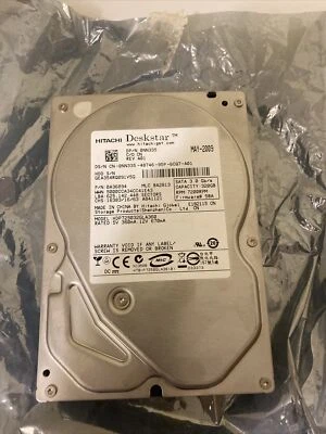 Hitachi 0A36894 320GB 3.5" Deskstar 7200 RPM SATA Internal Hard Drive 0NN335 - Image 1 of 3