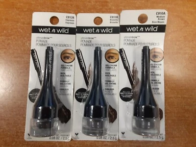 3 OR 4 Pack: Wet n Wild UltimateBrow Pomade *CHOOSE SHADE* - Image 1 of 2