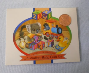 2001  AUSTRALIAN BABY MINT COIN SET - Bild 1 von 5