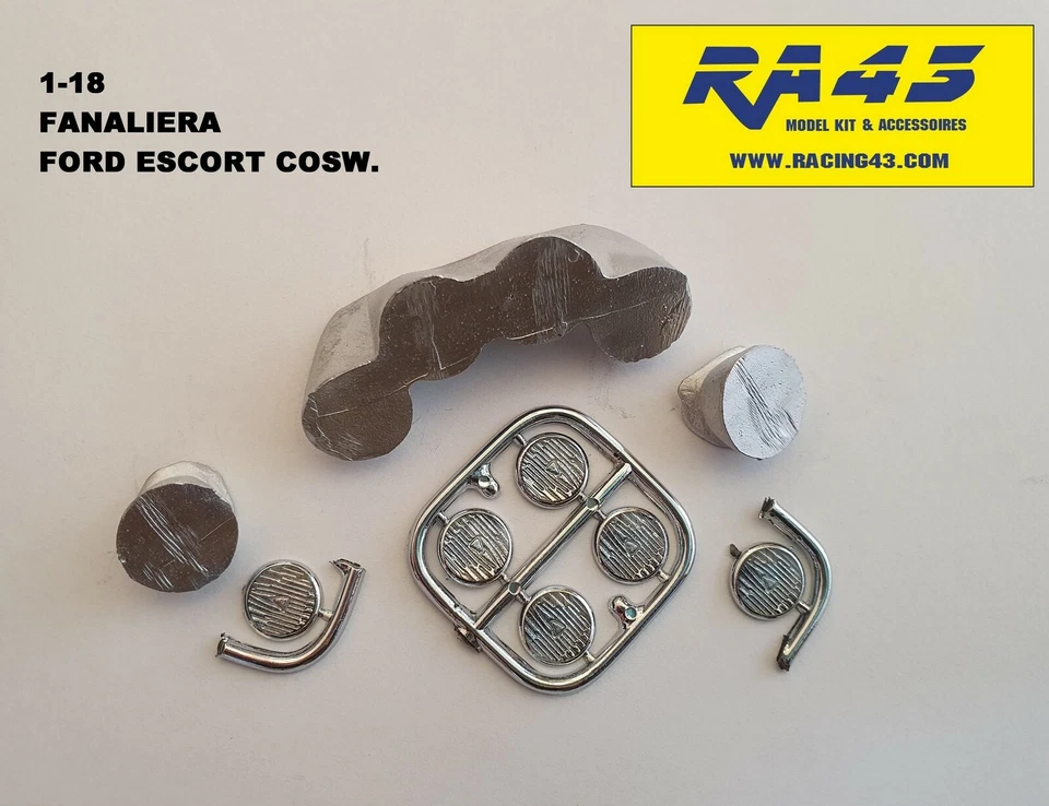1/18 Fanaliera Ford Escort Cosworth additional headlights Ottomobile UT Models - Immagine 1 di 1