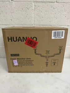 Huanuo (HNTS6B) Triple Desk Monitor Mount For 13” - 27” Monitor Screens - VESA - Picture 1 of 5
