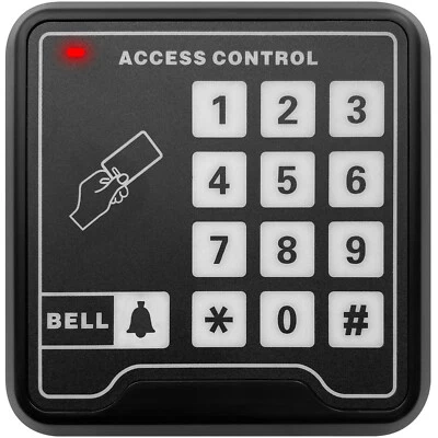 125KHz RFID Stand-Alone Door Access Control Keypad Support 1000 Users - Image 1 of 4