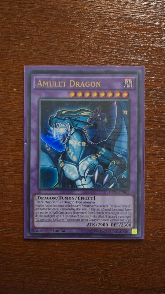 Amulettdrache - 1. Auflage DRL3-EN043 Ultra Rare - Bild 1 von 1
