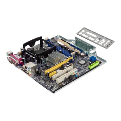 Scheda Madre Matx Foxconn 6627MA-RS2H Presa LGA775 DDR2 Pcie PCI Con Tray - Immagine 1 di 3