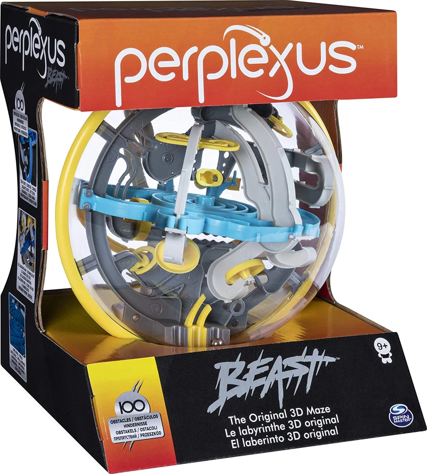 Spin Master Games 6053142 - Perplexus Beast, 3D-Labyrinth mit 100 Hindernissen - Bild 1 von 4
