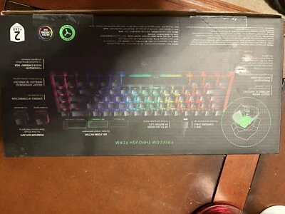 Razer Blackwidow V3 Mini Hyperspeed Wireless Keyboard  Phantom edition - Image 1 of 4