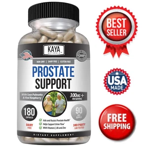 Prostate Health Supplement 180ct DHT & Beta Blocker Bladder Health Control - Picture 1 of 17