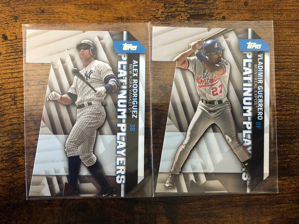 2021 Topps Baseball Series 2 - Platinum Players (lot of 2) Guerrero/Rodriguez!! - Image 1 of 1