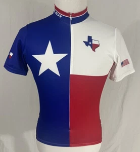 DON'T MESS WITH TEXAS - Voler Men's 3/4 Zip Short Sleeve Cycling Jersey - Picture 1 of 6