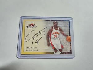 2000-01 Fleer Tradition Autographics Jason Terry Auto - Picture 1 of 2