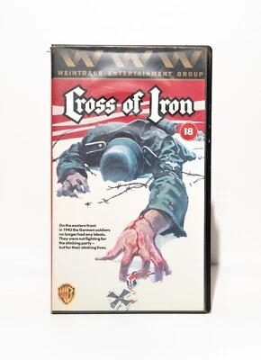 Cross of Iron (1977) - VHS Video 1988 Warner Home Video Release Foto 1 de 4