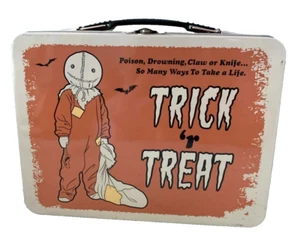 Trick ‘R Treat Sam Metal Lunch Box Horror Spirit Halloween - Picture 1 of 4