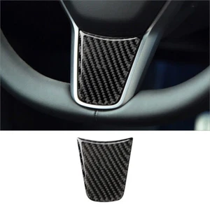 Carbon Fiber Interior Steering Wheel Chin Cover Trim For Tesla Model Y/3 2017-22 - Bild 1 von 11