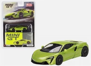 Mini GT McLaren Artura Flux Green MGT00496 1/64 Diecast Car - Picture 1 of 2