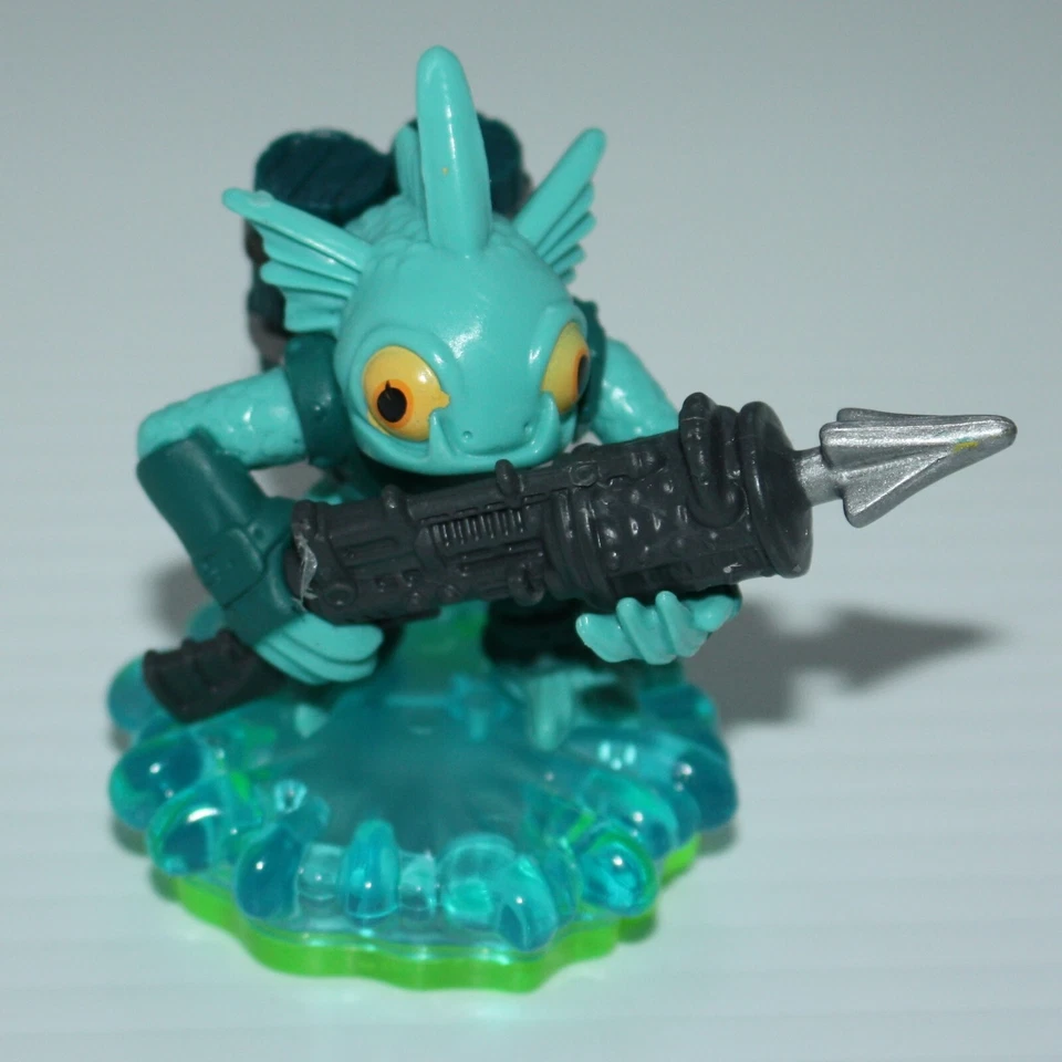 Figura Skylanders Spyro's Adventure Water Element Gill Grunt + Tarjeta y Código Foto 1 de 1