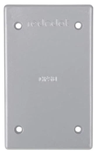 Red Dot CCB-FS, Weatherproof Device Box Cover, Dry-Tite Blank Cvr Box Mnt, 1 PC - Image 1 of 1