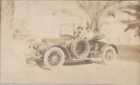 Ephrata WA Posted Postcard RPPC Women in Car On A Road Trip 1918 Touring Car