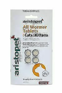 Aristopet All Wormer Tablets for Cat and Kitten - 4 Pack